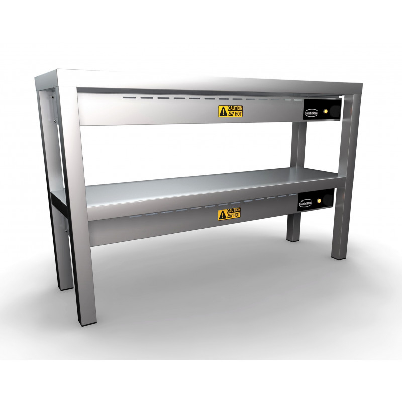 Etagère de Chef Inox sur Table - Chauffante 300 mm - Combisteel