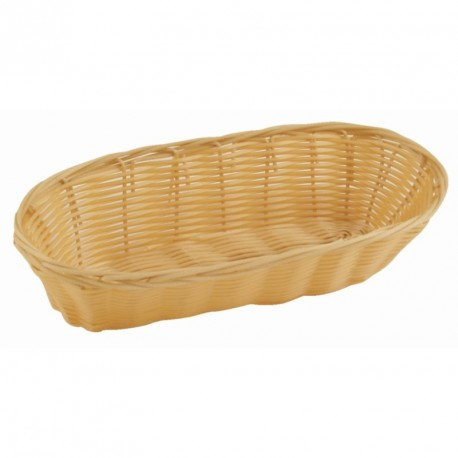 Corbeille à baguettes en osier poly - Lot de 6 - Olympia