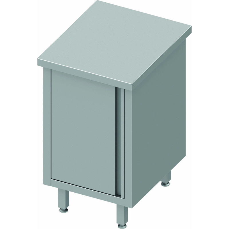 Table Armoire Inox - 1 Porte - Profondeur 600 - Stalgast