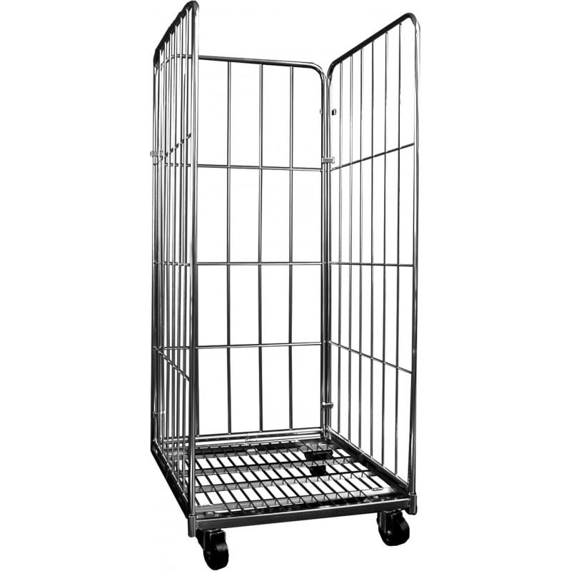 ROLLCONTAINER AVEC BASE METALLIQUE - L2G