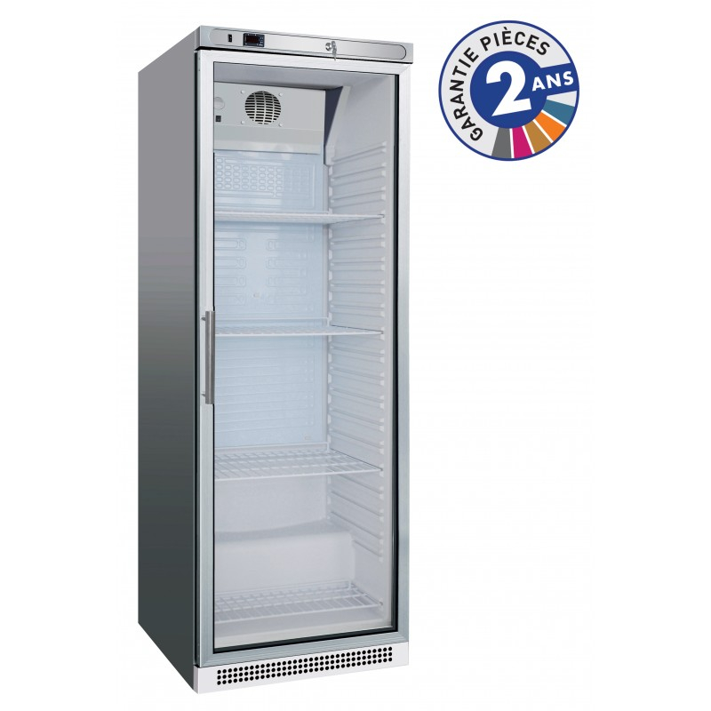 Armoire réfrigérée positive - 1 porte vitrée - 400 L