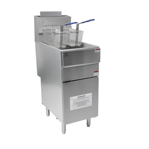 Friteuse sur coffre à gaz 23L