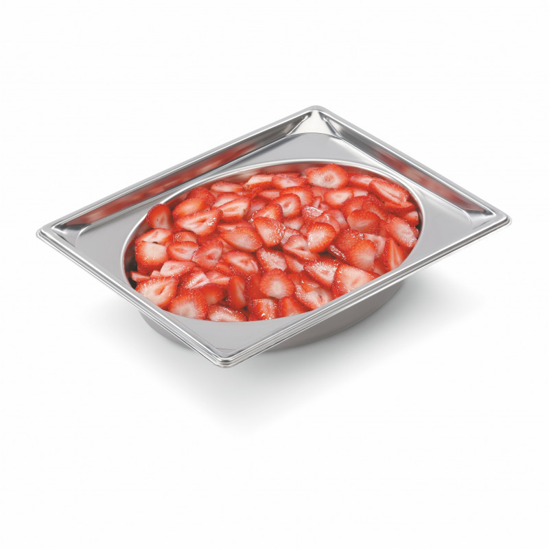 Bac Présentation de Buffet GN 1/2 Ovale - H 51 à 100 mm - Pujadas