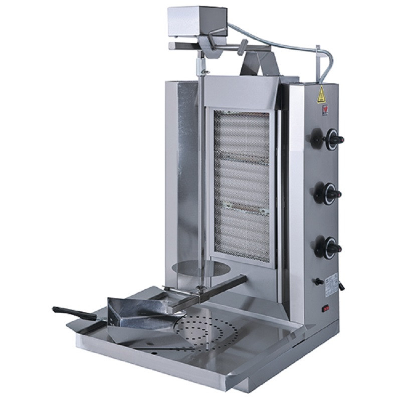 Gyros Grill À Gaz Professionnelle - 30 Kg - Virtus