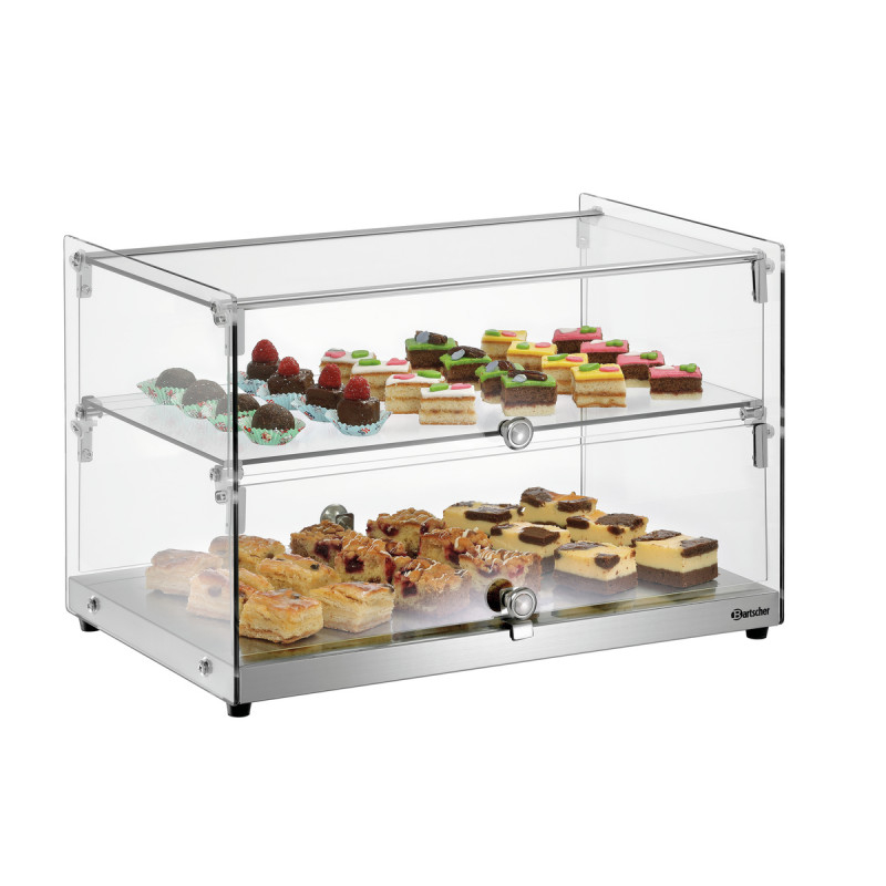 Vitrine Buffet Professionnelle 5400 2E-K - 2 Niveaux - Bartscher