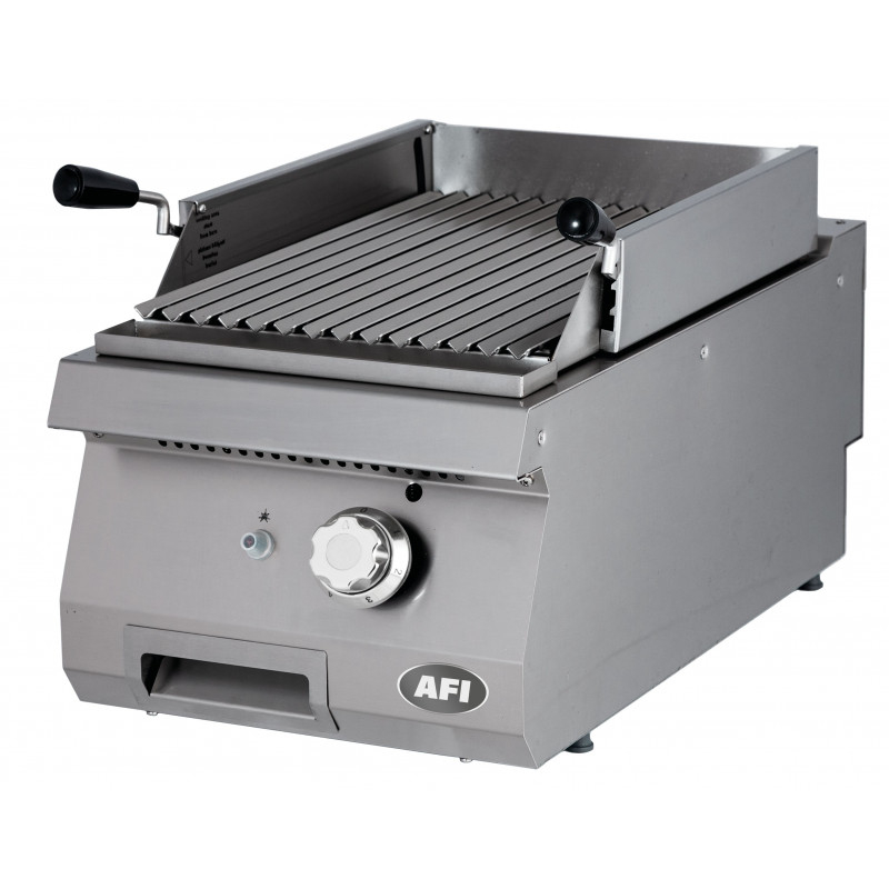 Grill sur Pierre de Lave à Poser Gaz L 400 à 800 mm - Série 900 - AFI Collin Lucy