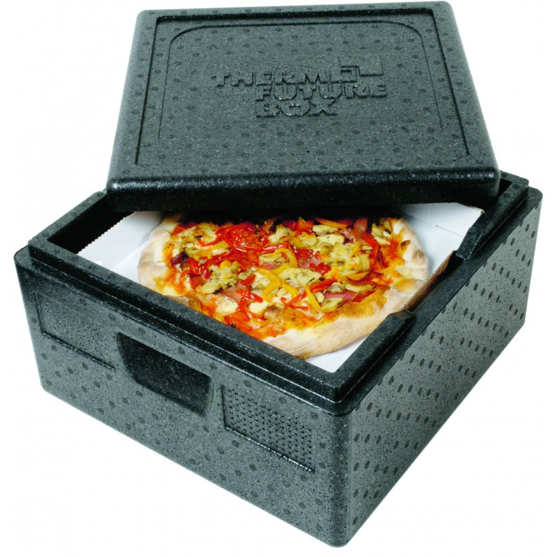 Conteneur Isotherme pour Pizza Noir - 32 à 40 L - Stalgast