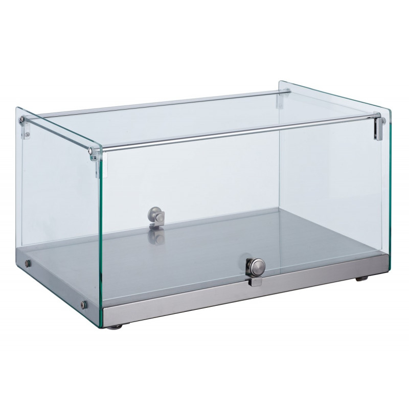 Vitrine Neutre Avec ou Sans Etagère - Vitre Droite - Combisteel