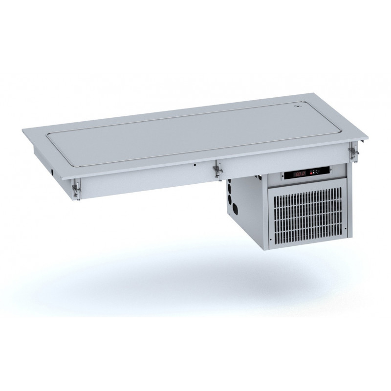 Plan Réfrigéré Drop-In Electrique - 2 à 6 x GN 1/1 - Combisteel