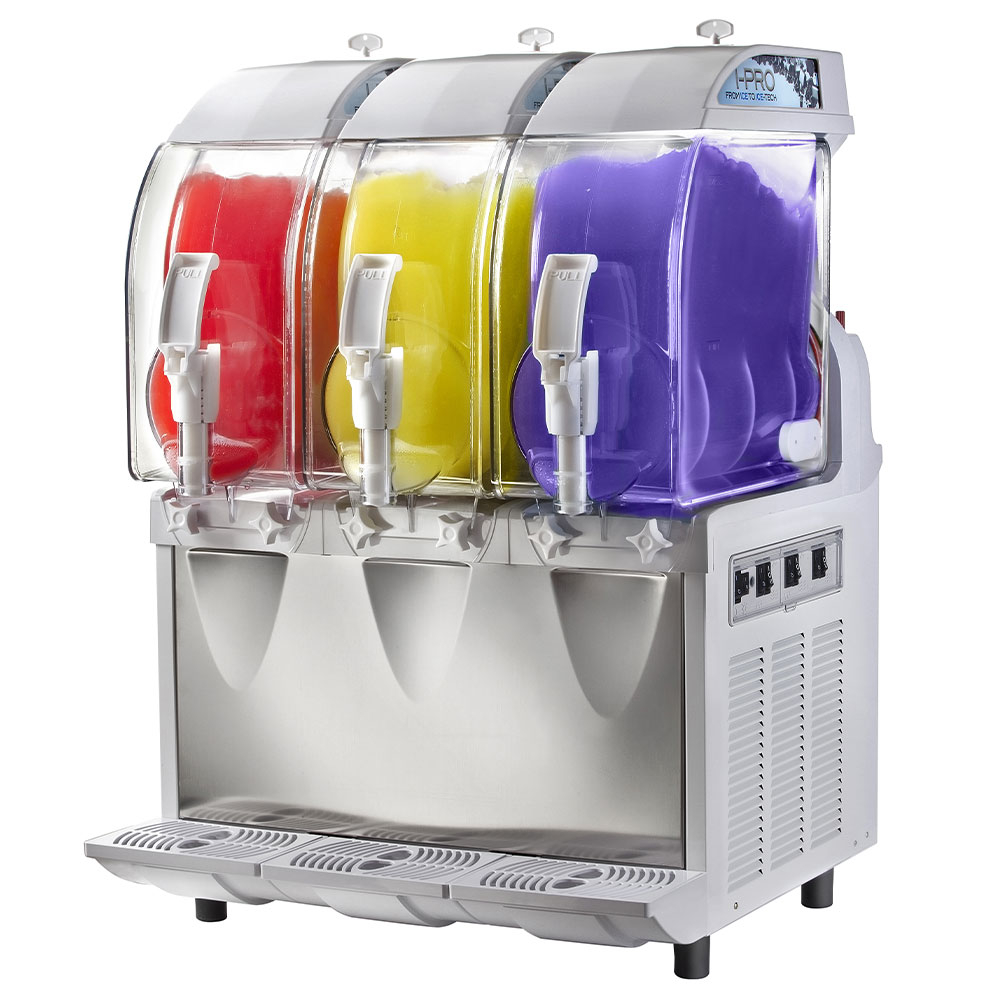 Machine a granita 3 cuves x 11 litres
