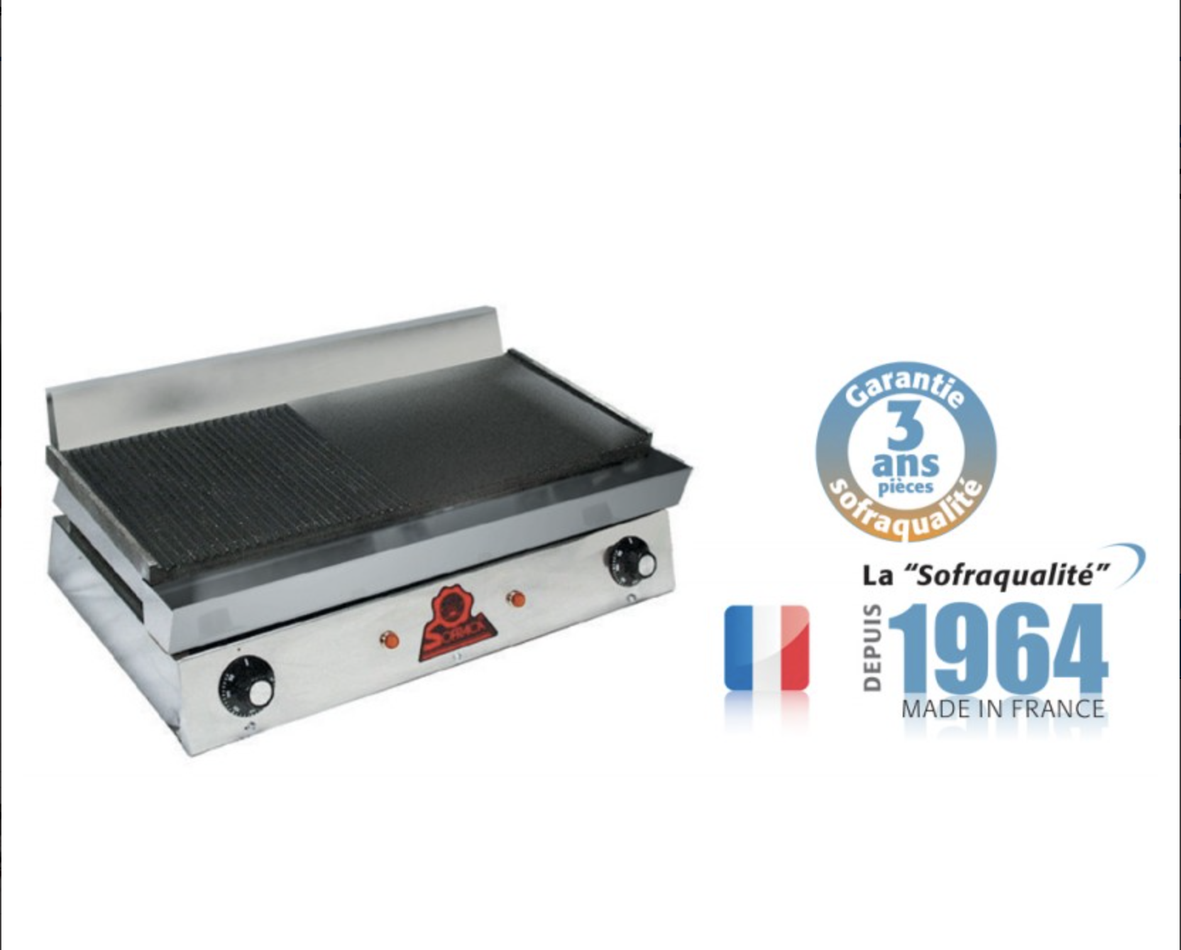 Plaque électrique - Spécial hamburgers DUO