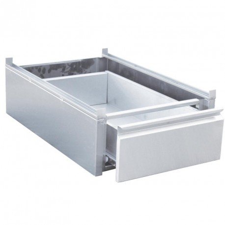 Tiroir Inox à Monter sur Table - Gastro M