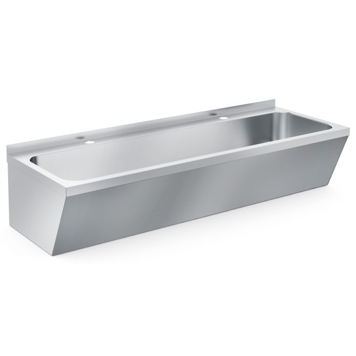 Lavabo Double en Acier Inoxydable L 1200 mm - Combisteel