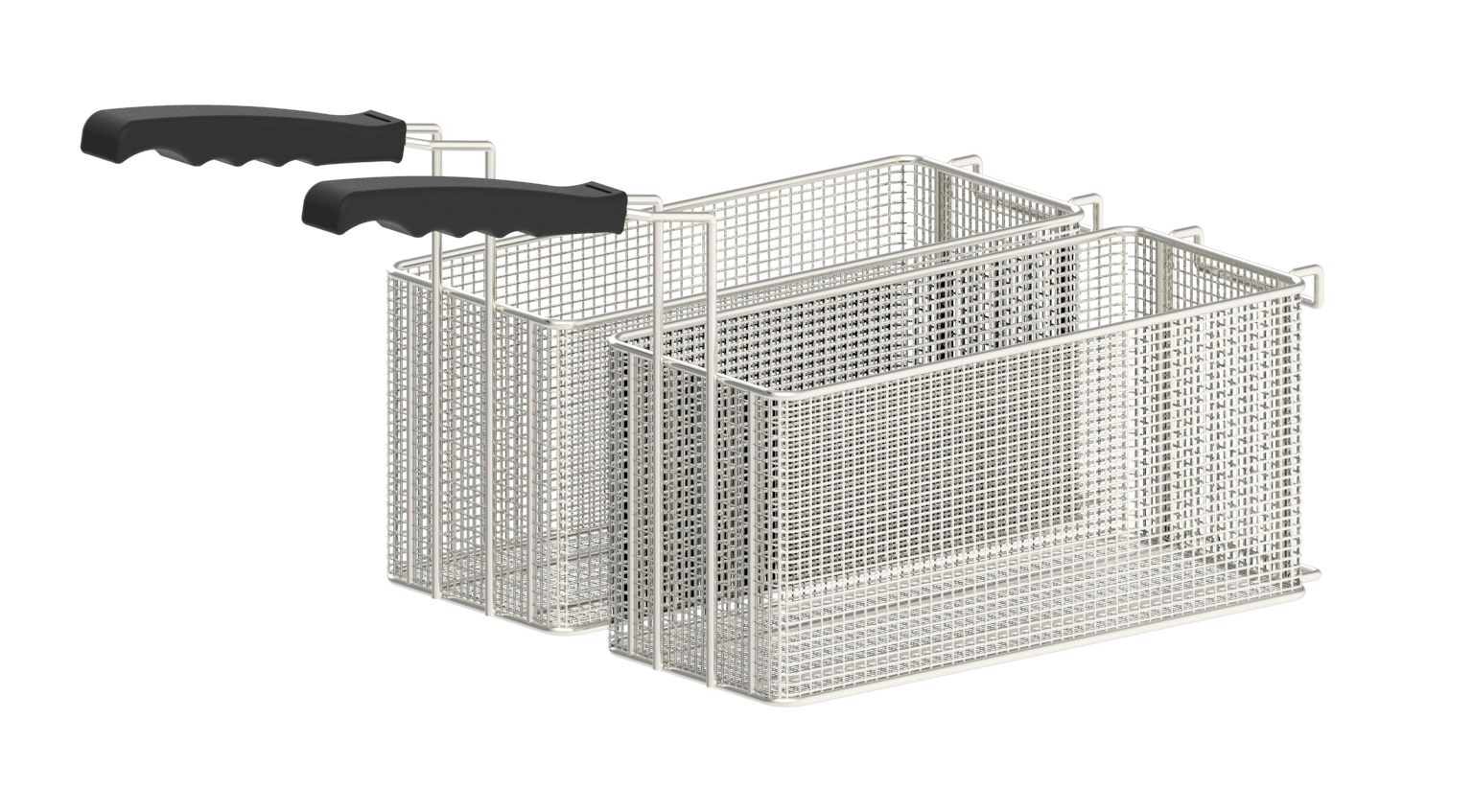 Lot De 2 Paniers 6,5L Pour Friteuse 16 Litres
