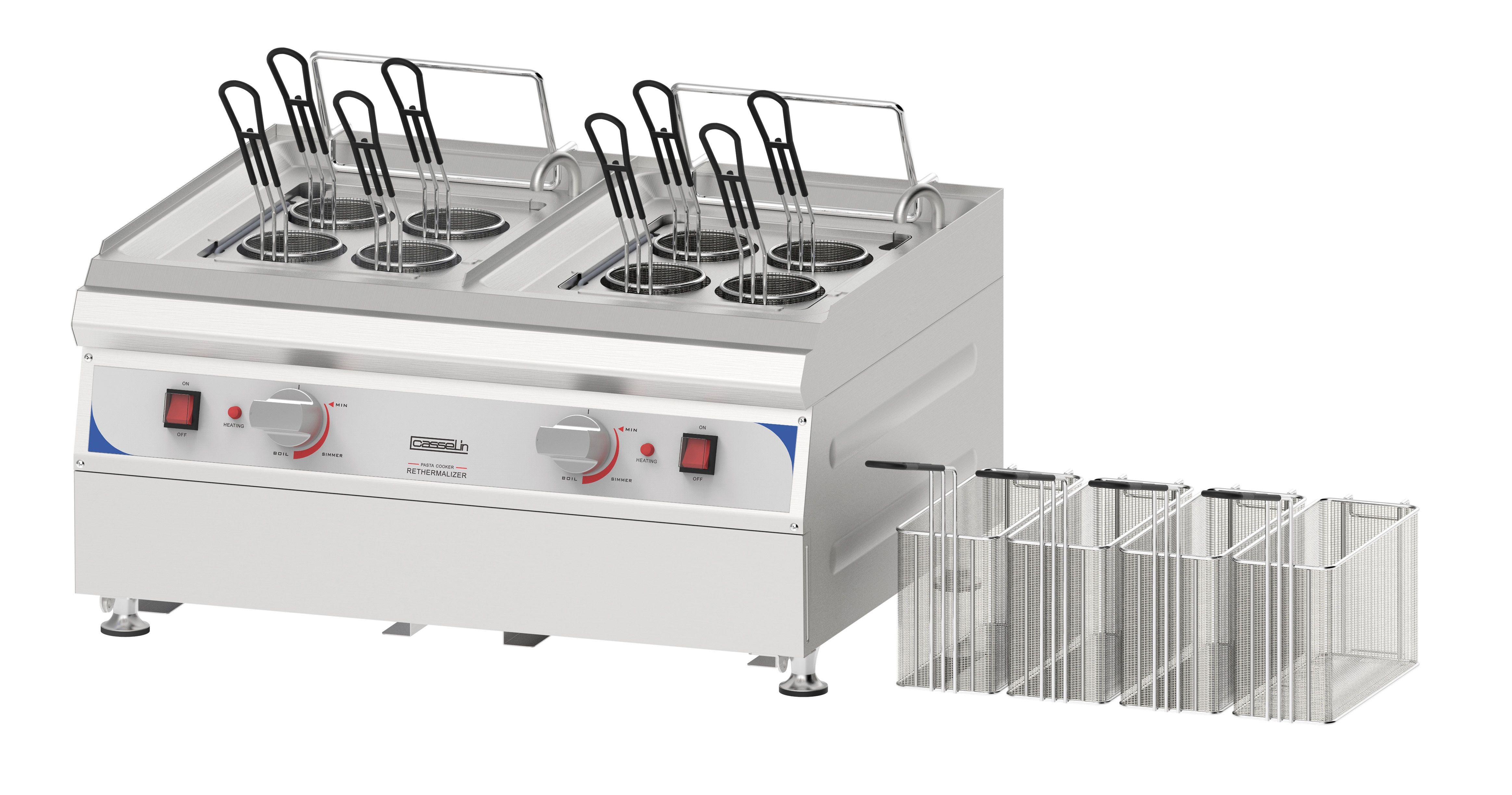 Cuiseur à Pâtes Professionnel - 2 x 9 Litres - Casselin