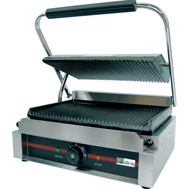 Grill panini double rainuré