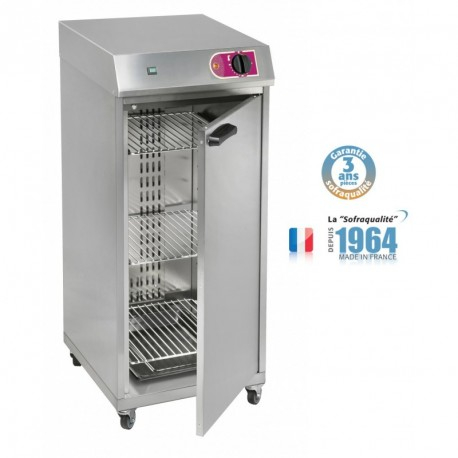 Armoire chauffante ventilée - 5 bacs GN 2/3 - Sofraca