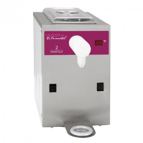 Machine à chantilly Bac 2 litres - commandes mécaniques - 100 litres / heure - Furnotel