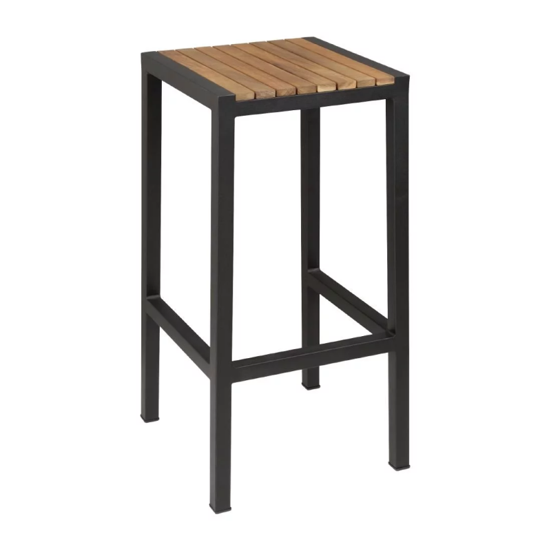 Tabouret Carré de Bar - Lot de 2 - Hauteur 750 mm - Bolero