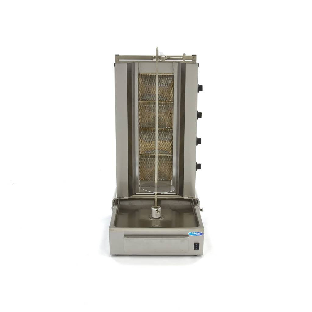 Machine à kebab / Gyros / Shawarma Grill 4 Brûleurs - Gaz