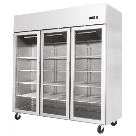 Armoire Réfrigérée Vitrée 1390 L - 3 Portes - Atosa