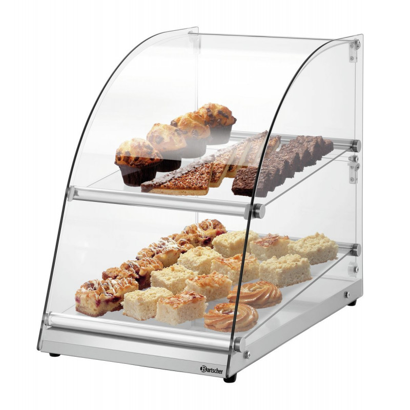 Vitrine Buffet 2 Niveaux - 70 Litres - Bartscher