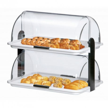 Vitrine buffet avec ouverture des 2 côtés - H 415 mm - Bartscher