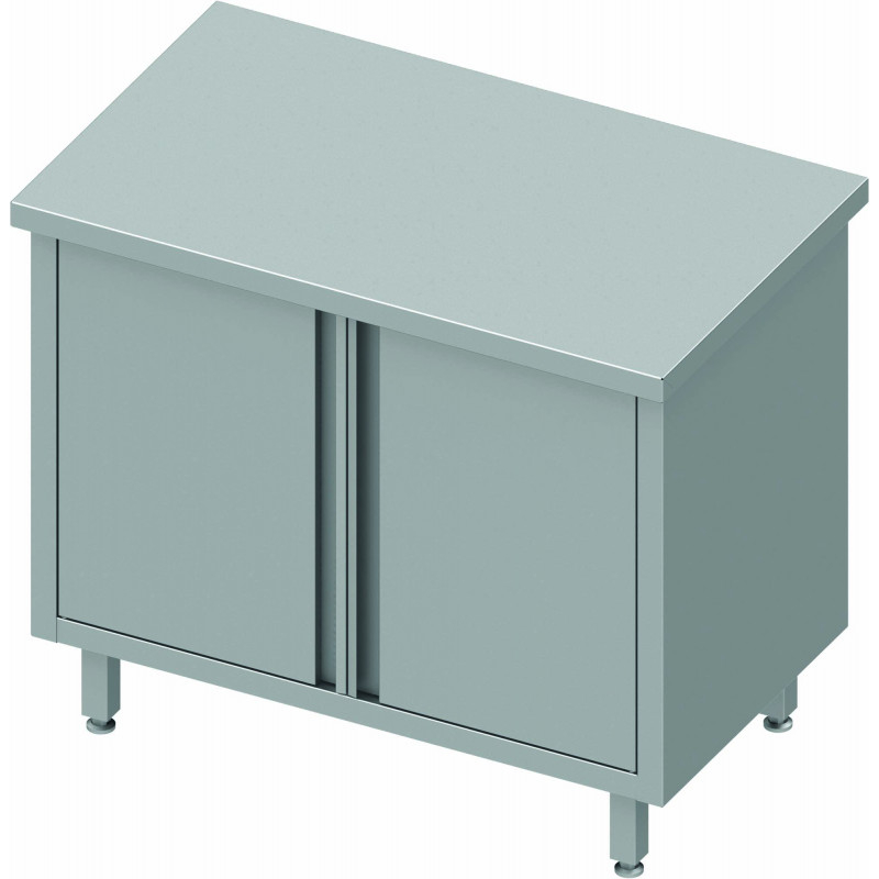 Meuble Bas Inox Professionnelle - Sans Dosseret - Gamme 600 - Stalgast