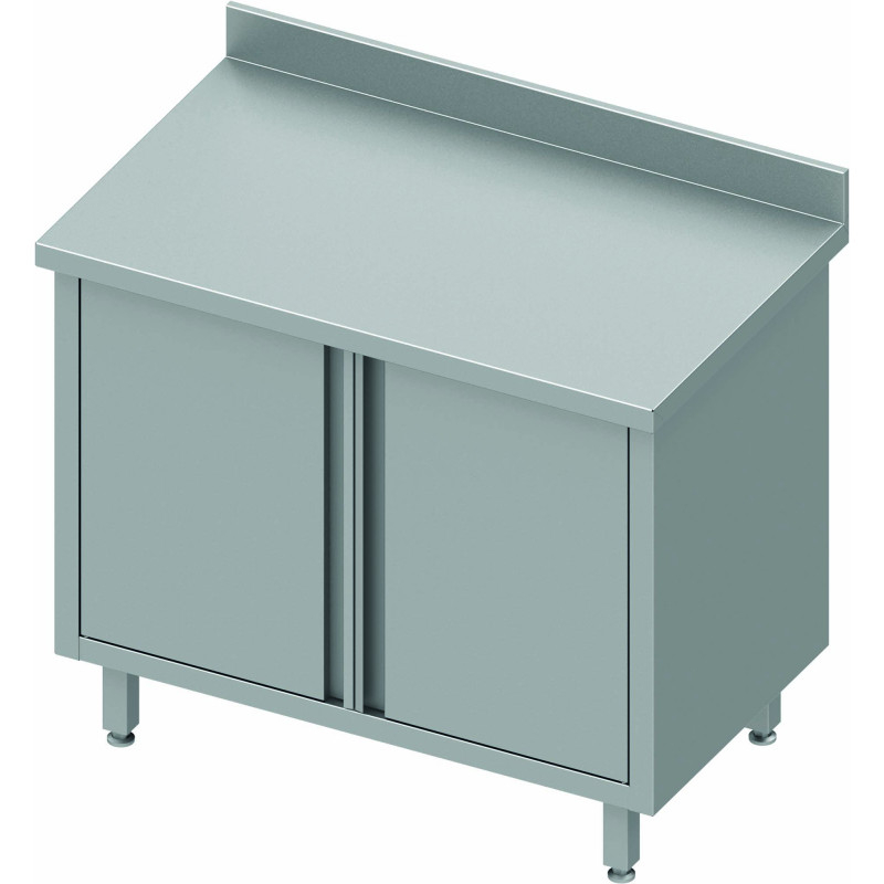 Armoire Basse Inox Professionnelle - Adossée - Gamme 600 - Stalgast