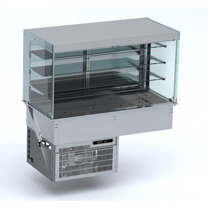 Vitrine Réfrigérée Drop-In Murale Self-Service - 3 x GN 1/1 - Combisteel