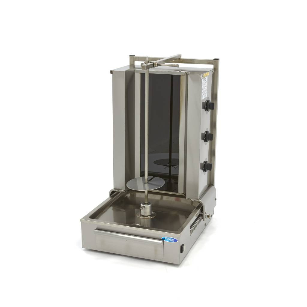 Machine à  Kebab / Gyros / Shawarma Grill 3 Brûleurs - Électrique - Maxima