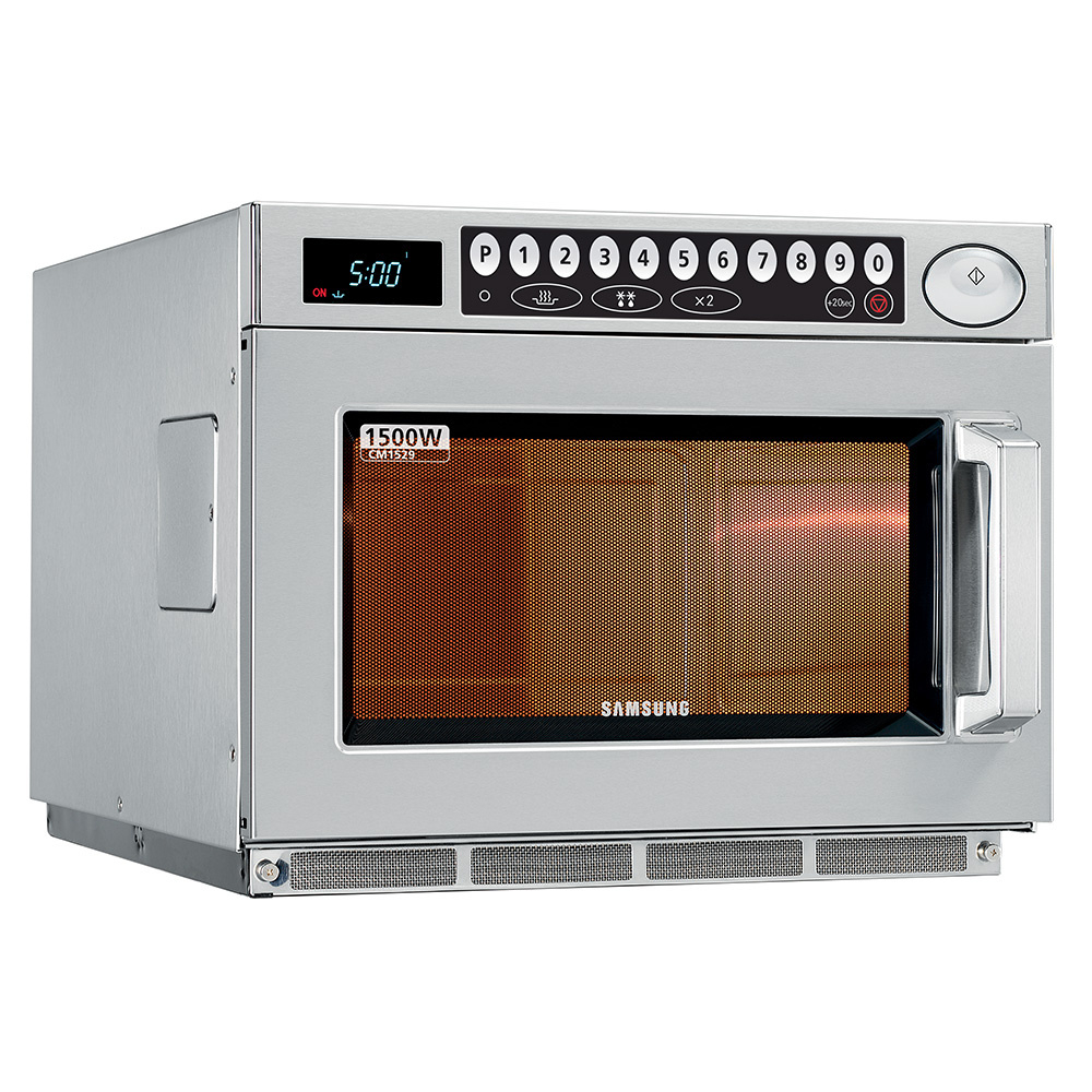 Micro-ondes prof. GN 2/3, en inox, Digital, 1500 W. (26 Lt)