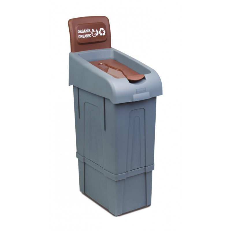 Poubelle Tri Déchets Organiques - 80 L - Combisteel
