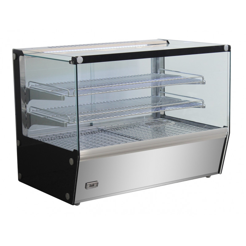 Vitrine Chaude Self-Service 4 Faces Vitrées - 137 L - Combisteel
