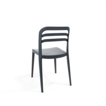 Chaise Wave en Plastique Empilable - Veba