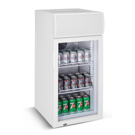 Petite armoire vitrée réfrigérée - 80 litres - Combisteel