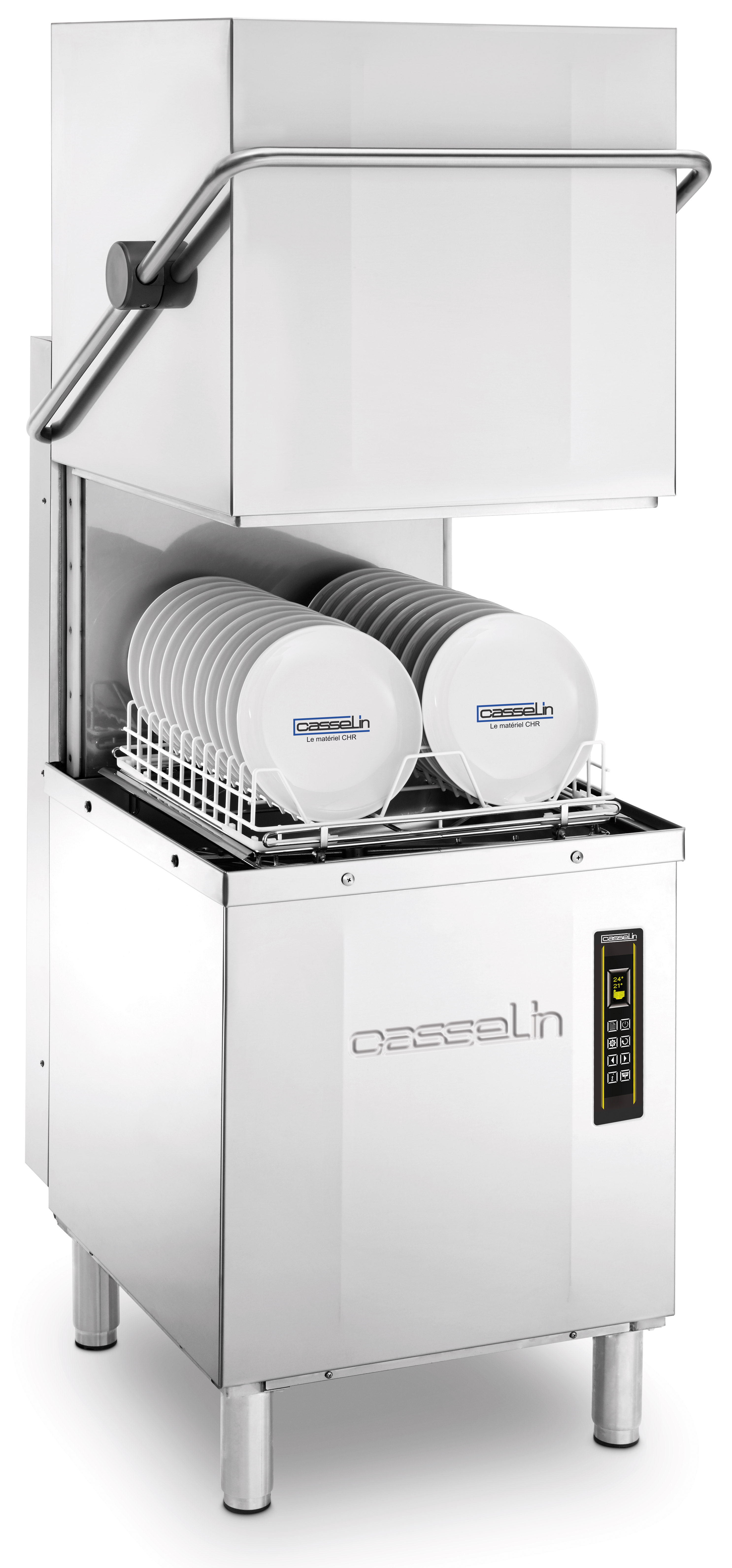 Lave-vaisselle à capot double paroi avec pompe de vidange