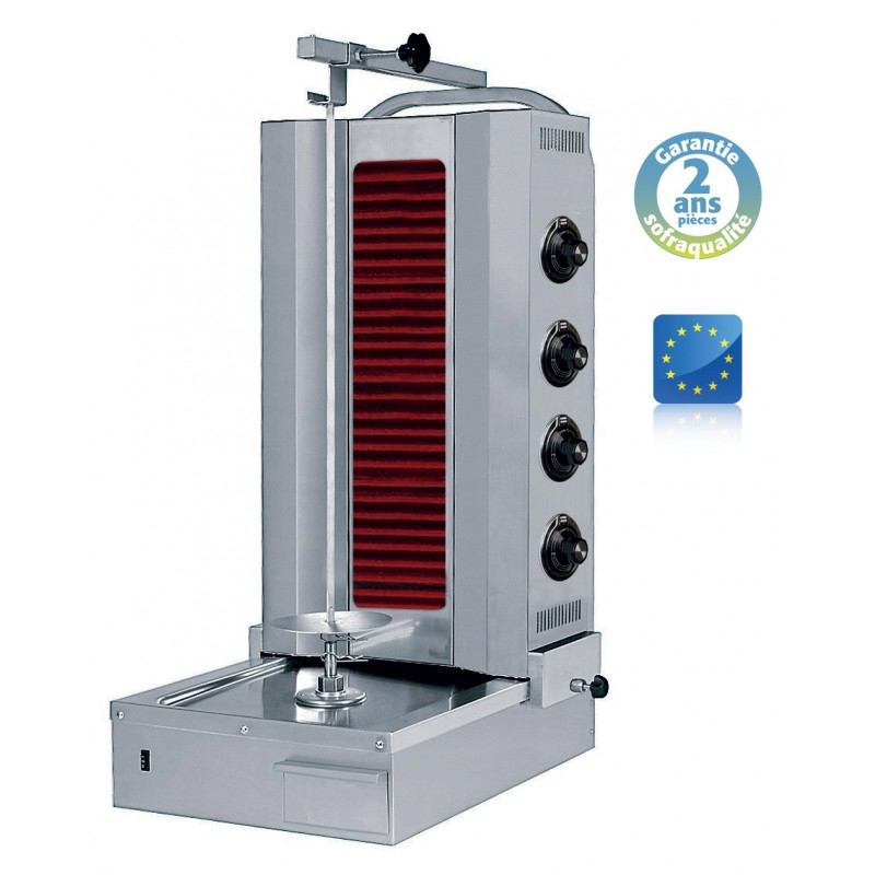Machine a Kebab vitro électrique - 80 kg