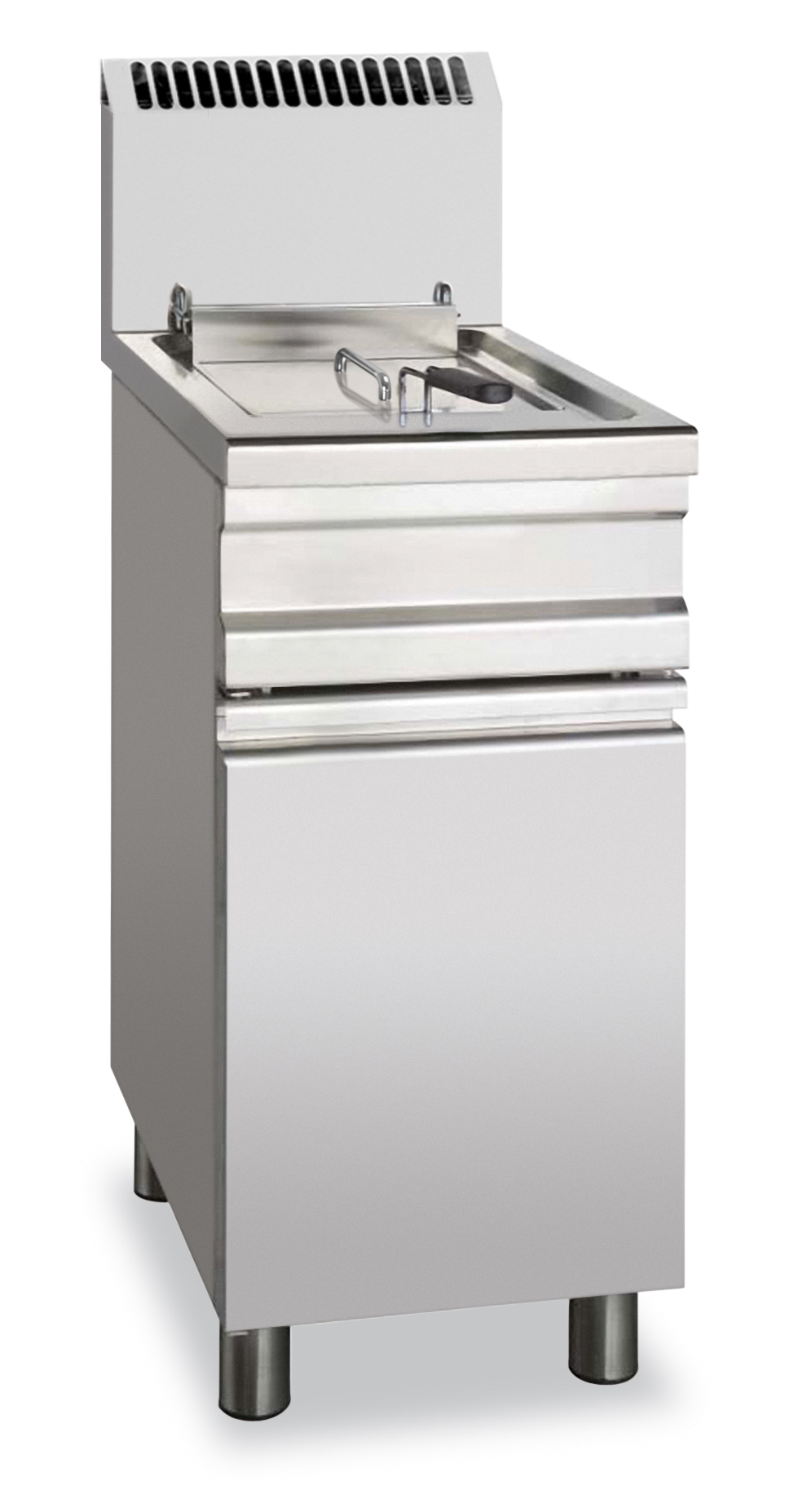 Friteuse gaz sur coffre  1 cuve