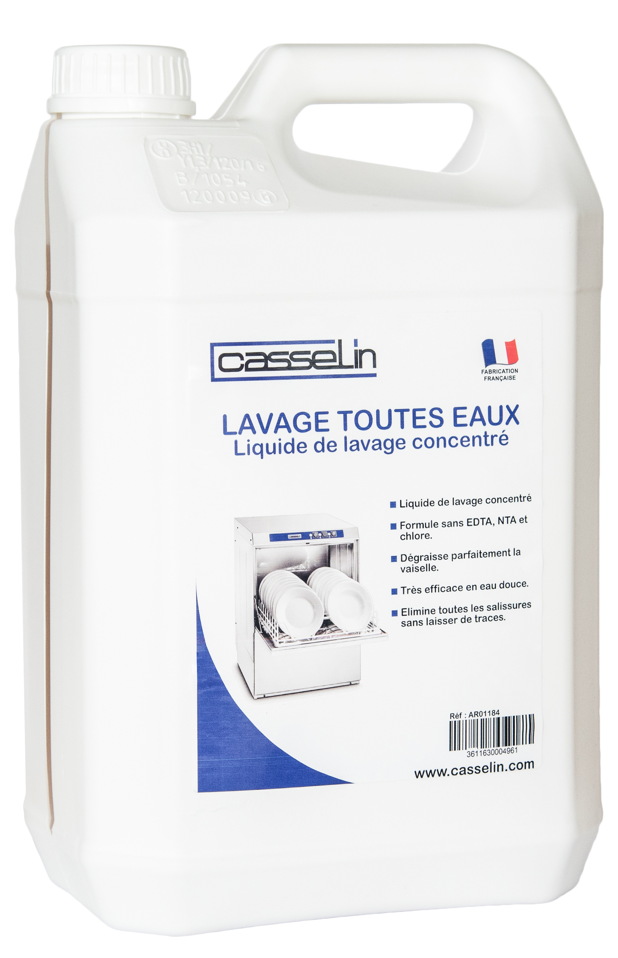 Liquide de lavage pour lave-vaisselle 5L