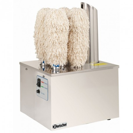 Machine à essuyer et polir verres professionnelle - Bartscher
