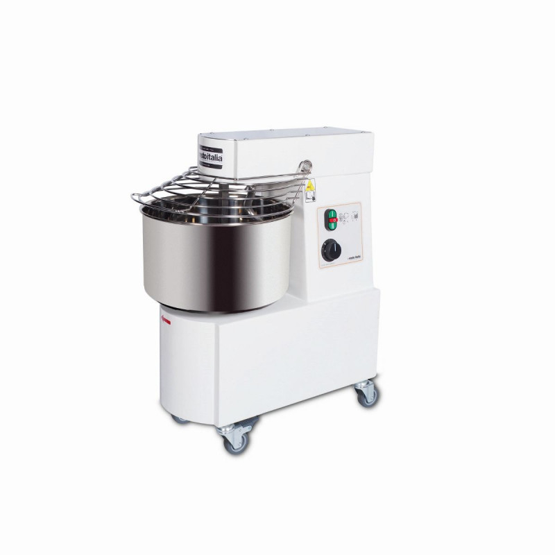 Pétrin Professionnel À Spirale SK10 MO Tête Et Cuve Fixe - Resto Italia