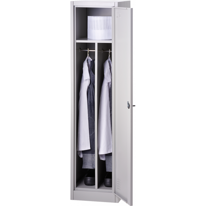 Armoire Vestiaire Inox 1 porte - H1700 P 450 mm - Stalgast Référence: 662001