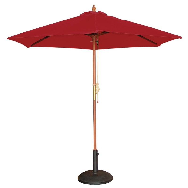 Parasol rond Bolero 2,5m rouge