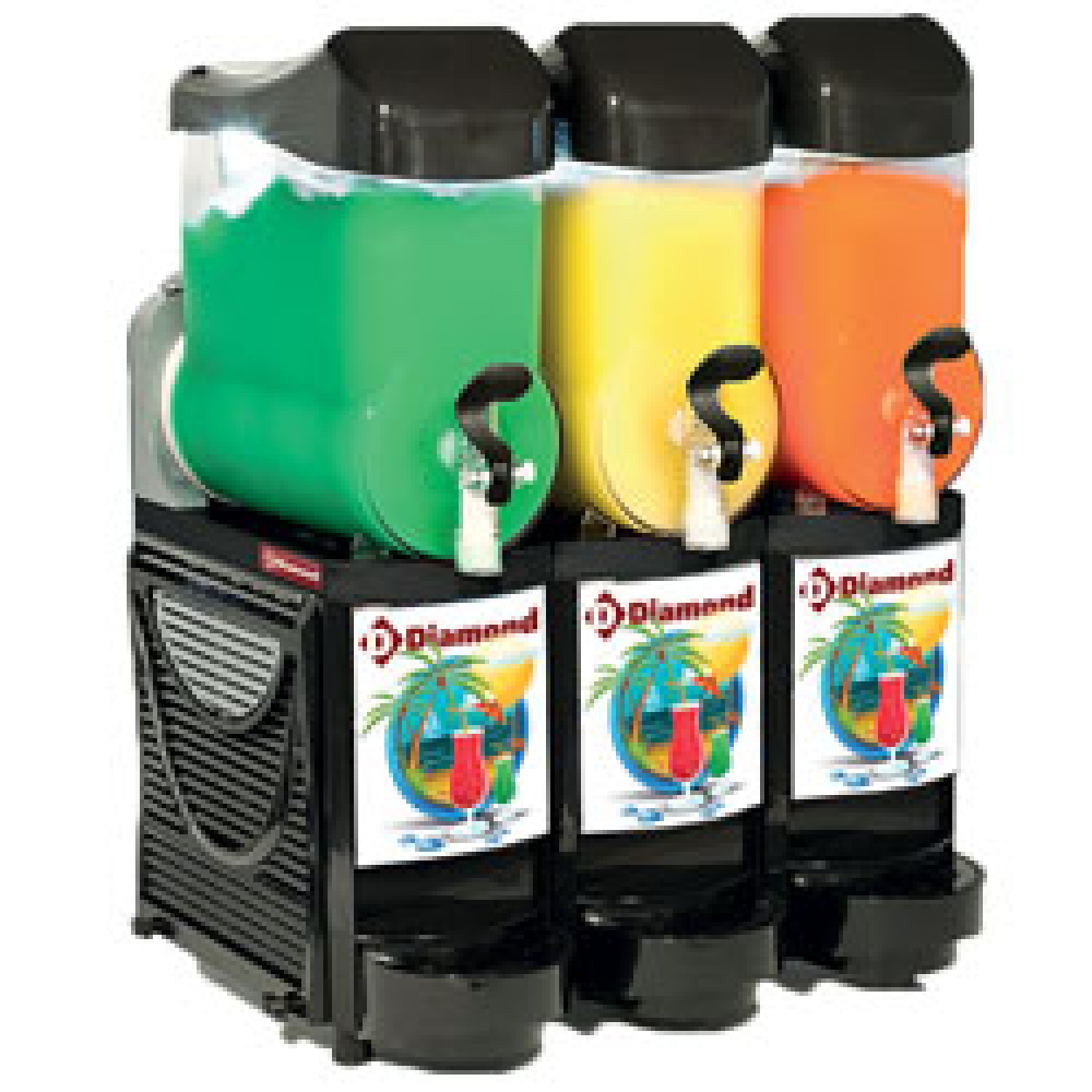 Machine-distrubuteur granita & sorbet, 3x 10 Lt.