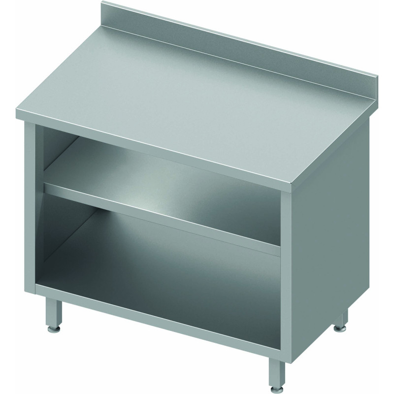 Meuble Bas Inox Ouvert Sans Dosseret - Profondeur 700 - Stalgast