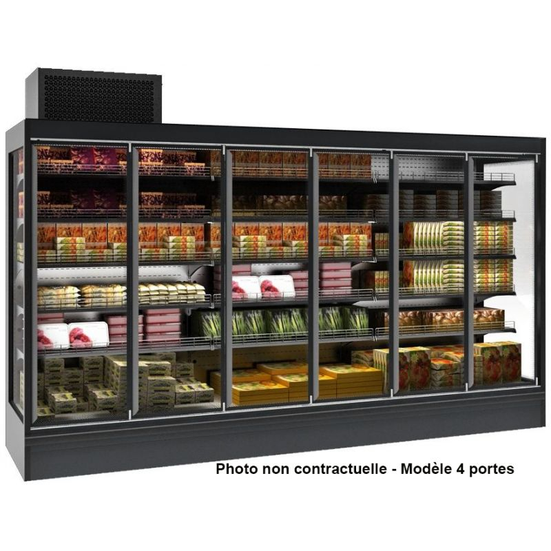 Vitrine Réfrigérée Murale Libre Service - 2 à 4 portes - Combisteel