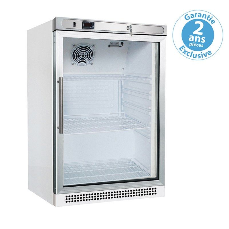 Armoire Réfrigérée Positive Porte Vitrée - 200 Litres - Furnotel