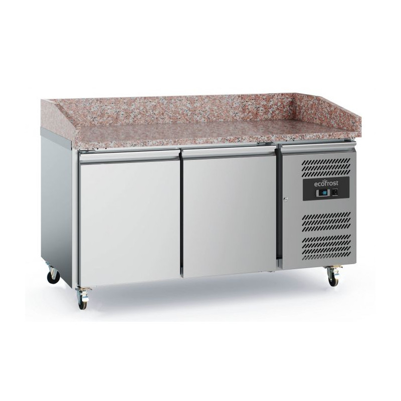 Table Pizza Réfrigérée 390 LTR - 2 portes - Combisteel