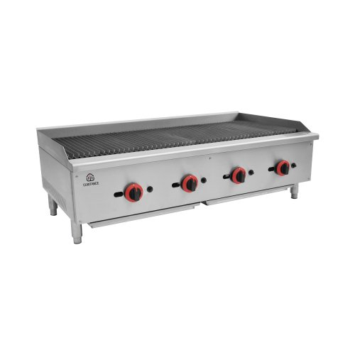 Grill charcoal à gaz - L 1204mm